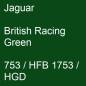 Preview: Jaguar, British Racing Green, 753 / HFB 1753 / HGD.